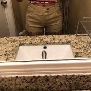 Khaki shorts
